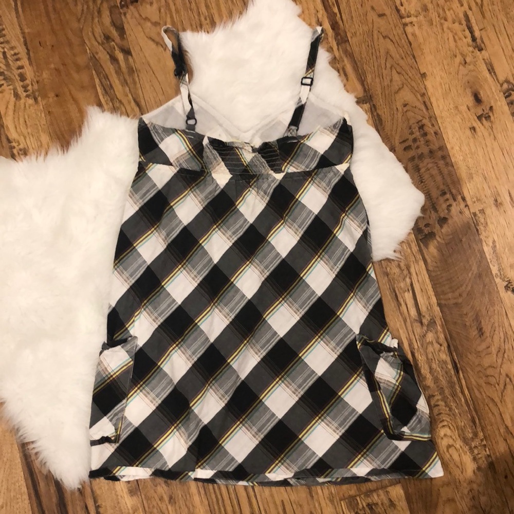 Roxy Plaid Beach Dress - Picture 6 of 8